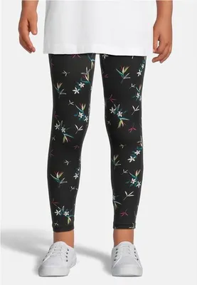 Immagine prodotto di Urban Classics Ragazze Leggings Soft AOP nerofloret - 110/116
