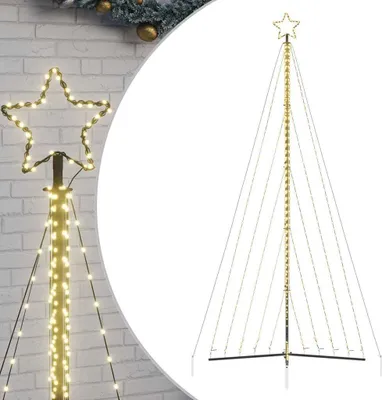 Produktbild von vidaXL LED Weihnachtsbaum 570 LEDs Warmweiß 399 cm
