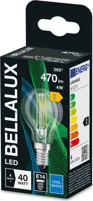 Image de Ampoule Led Sphère E14 4w Froid éclairage Led Froid, économique Et Durable - Bellalux