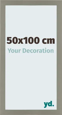 Produktbild von Bilderrahmen, 50x100 cm, Antrazit, MDF, Mura
