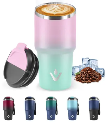 Productafbeelding van Mulbijeo thermosbeker, 600 ml, herbruikbaar, roestvrijstalen koffiebeker voor onderweg