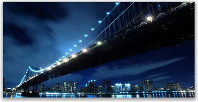 Produktbild von Glasbilder 140x70 Wandbild Druck auf Glas Brücke Stadt Architektur