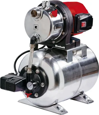 Image de Einhell Station de pompage domestique GC-WW 1250 NN, puissance 1200 watts, débit max. 5000 l/h, hauteur de refoulement max. 50 m
