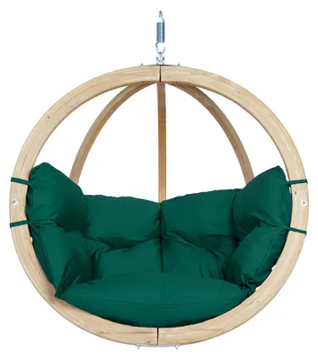 Produktbild von Hängesessel Kugel ohne Gestell Amazonas Globo Chair Kissen Grün