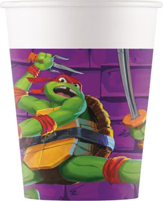 Produktbild von 8 Becher Teenage Mutant Ninja Turtles