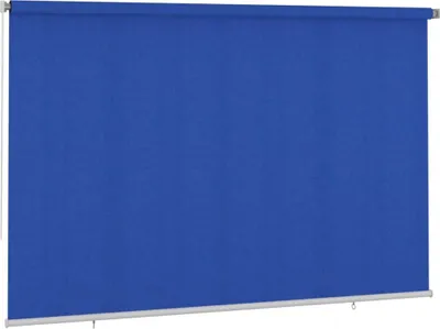 Immagine prodotto di vidaXL Tenda a rullo per esterni 350x230 cm Blu HDPE