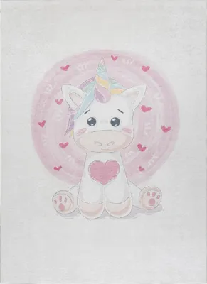Image de Tapis pour enfant Bambino 1128 Unicorn, 80 x 150 cm