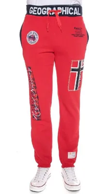 Immagine prodotto di Geographical Norway Herren Jogginghose Rot WY8619H/GN-Red Grösse L