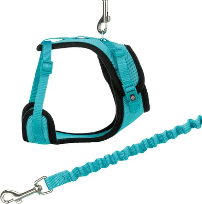 Produktbild von TRIXIE Mesh Y-Geschirr mit Leine - diverse - 39–60 cm/10 mm
