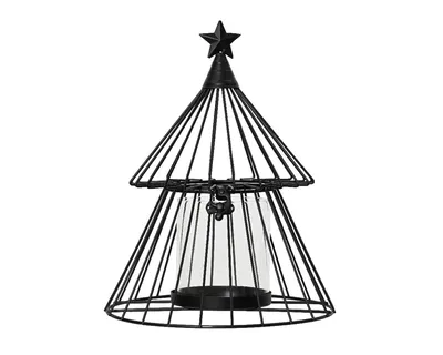 Produktbild von Gilde Metall Windlicht "Baum" VE 4 99390
