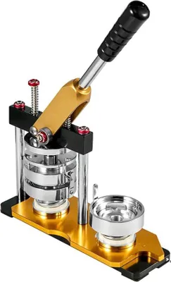 Produktbild von Famanu Button Maker Maschine - Badge Maker - 75 mm - Inklusive 100 Buttons