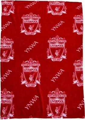 Produktbild von Liverpool FC - palubní deska "YNWA Rotary", fleece AG3185 (200 cm x 150 cm) (Rot/Weiß)