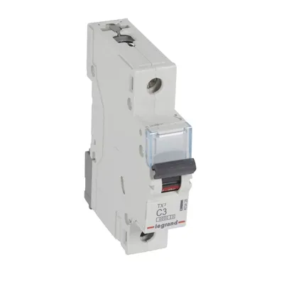 Obrázok produktu pre Legrand TX3, Miniatúrny istič, Typ C, IP20, 240 - 415 V