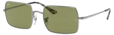 Zdjęcie produktu dla Ray-Ban RECTANGLE 1969, Dorosły, Uni , Prostokątny, Srebrny, Soczewki niespolaryzowane, Metal