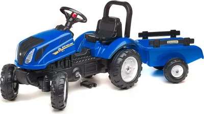 Produktbild von Falk 3080AB New Holland T6 Traktor + Anhänger 2/5