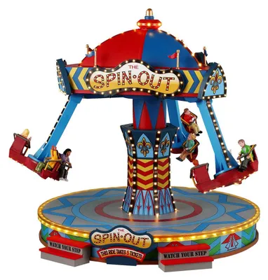 Imagen del producto de LEMAX El Carrusel Giratorio – Atracción de feria animada (44361)