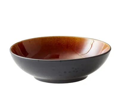 Produktbild von Bitz Salatbowl black / amber 24 cm