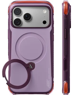 Productafbeelding van Telefoonschaal voor iPhone 18 Pro Max / 17 Pro Max, Torras Ostand Q3 Air Pro met MagSafe, paars