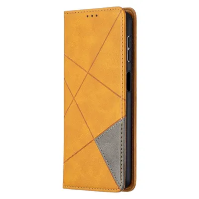 Produktbild von König Design Hülle kompatibel mit Samsung Galaxy A32 5G Kunstleder Handyhülle - Handy Case Gelb