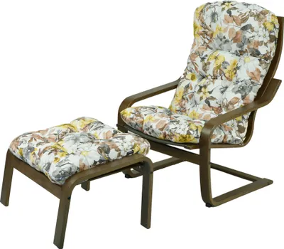 Obrázek produktu pro AMPO Čalouněný polštář pro křeslo IKEA POANG PELLO, polštář IKEA na podnožku