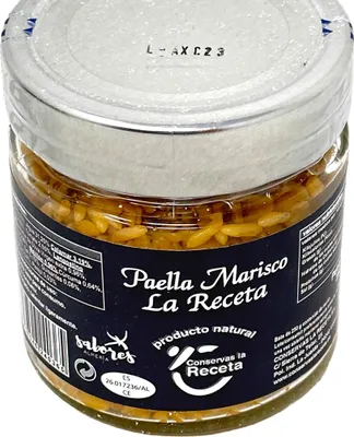 Produktbild von Conservas La Receta Fisch Paella Marisco – Fertiggericht im Glas, , authentisch genießen