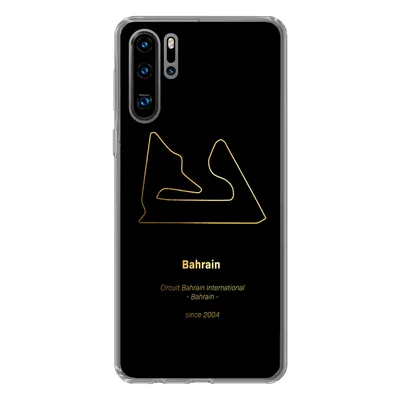 Produktbild von MuchoWow® Handyhülle Schutzhülle Hülle für Huawei P30 Pro Bahrain - Formel 1 - Rennstrecke Silikon Softcase Handy Hülle - Schutzdeckel