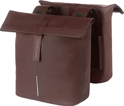 Produktbild von Basil Doppelpacktasche City roasted brown 12x29x30 cm 28 bis 32l
