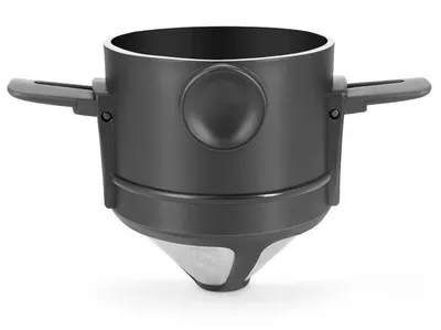 2 Edelstahl Kaffeefilter + 4 Kapselbecher - Wiederverwendbar & Perfekt Für Unterwegs