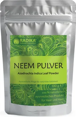 Produktbild von Bioherba Neem Pulver Azadirachta Indica Leaf Powder 100 g