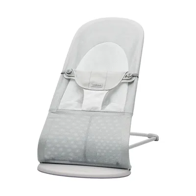 Produktbild von BabyBjörn Balance Soft Wippe Mesh Silver / Weiß