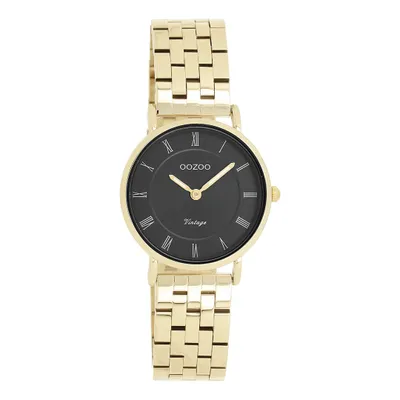 Produktbild von Oozoo Armbanduhr gold Vintage Series Analog-Quarzuhr UOC20378