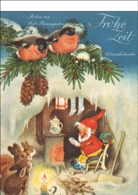 Produktbild von Advents-Abreißkalender "Frohe Zeit"