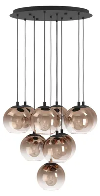 Immagine prodotto di Lampada a sospensione Ariscani 1, 10 luci, colore nero
