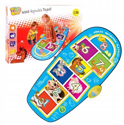 Produktbild von Ramiz Interaktive Hüpfspielmatte mit Tiergeräuschen für Kinder