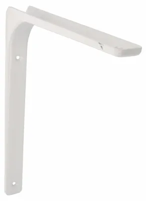 Produktbild von AMIG Regalbodentrager aus Metall - weis lackiert - H250 x B350 mm