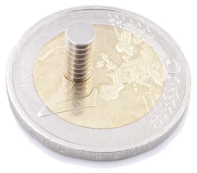 Produktbild von Brudazon | 20 Scheibenmagnete 4x1 mm | N52 Klasse Neodym Magnete | Modellbau