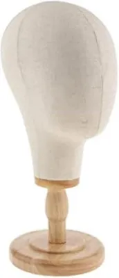 Produktbild von Famanu Mannequin Kopf - Leichtes Design für Perücken und Schmuck