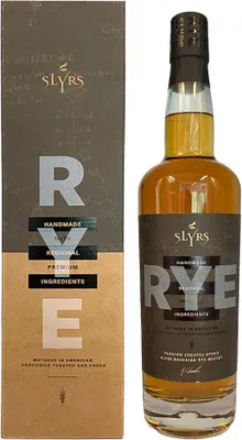 Produktbild von Slyrs Bavarian Rye Whisky | 0,7l. Flasche in Geschenkbox