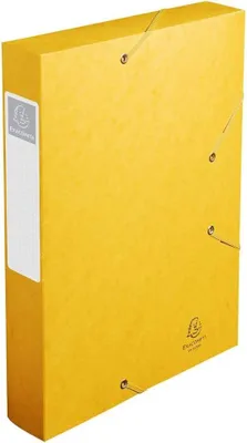 Immagine prodotto di 10x EXACOMPTA 16006H Scatola di raccolta Cartobox, DIN A4, 60 mm, giallo