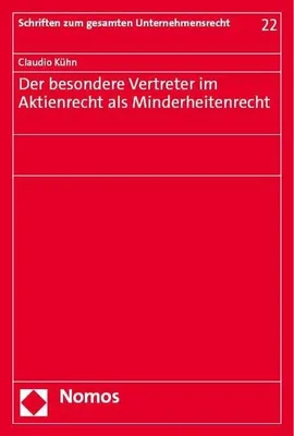 Zdjęcie produktu dla Der besondere Vertreter im aandelenrecht - Minderhedenrecht