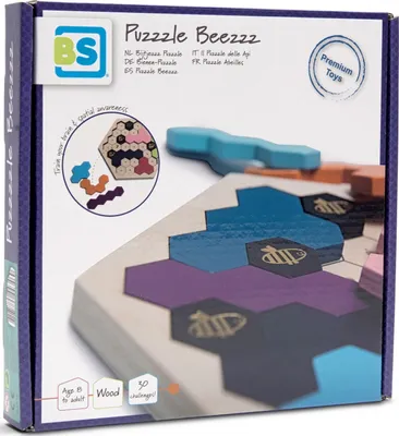 Produktbild von BS Toys Bijtjezzz Puzzle-Spiel 43-teilig, Farbe:Multicolor