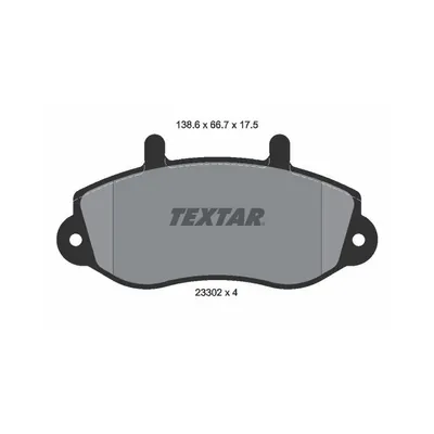 Produktbild von Textar Bremsbeläge vorne für Opel Movano Renault Master II 1,9-3,0 ohne Sensor