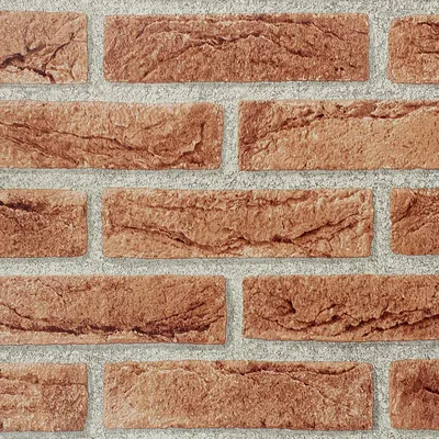 Produktbild von Klebefolie Möbel 45x50 cm - Rote Mauerziegel - Möbelfolie Deko-Stil selbstklebend - PVC Folie für kreative Raumgestaltung - Selbstklebende Folie ideal für Küche, Bad und Möbel-Upcycling
