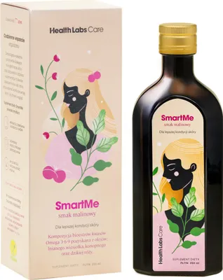 Productafbeelding van HealthLabs SmartMe Huidverzorgingsbooster Aardbei, 250 ml