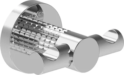 Obrázek produktu pro Mexen Triv dvojitý háček na ručník, chrom - 70A33012-00