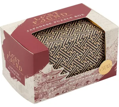 Obrázok produktu pre Puzzlebox „Lost and Found“ v japonskom štýle – darček na trénovanie mozgu