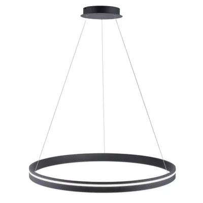 Immagine prodotto di Lampada a sospensione LED Q-Vito Ø 79cm CCT antracite