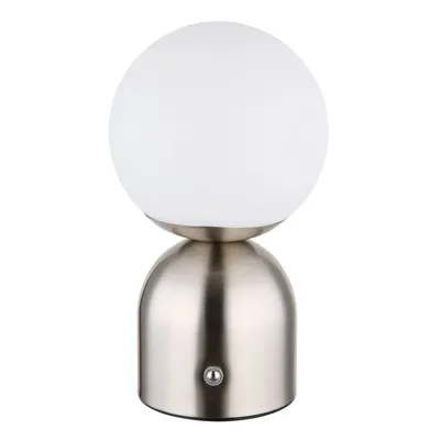 Immagine prodotto di Lampada da tavolo a LED, metallo, touch dimmer, memoria, H 20 c, nichel