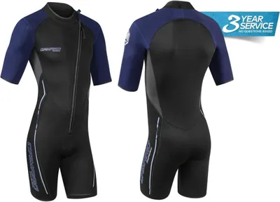 Produktbild von CAMARO Front Flex Revo Shorty Herren Neoprenanzug Ultraflex Neopren bis 6XL - Groesse: 3XL (58)
