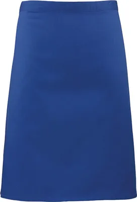 Immagine prodotto di Premier Workwear PR151 | Grembiule Bistro - 70 x 50 cm - Lavaggio in casa: fino a 60 °C - Colore: Royal (circa Pantone 286) - Dimensioni: 70 x 50 cm